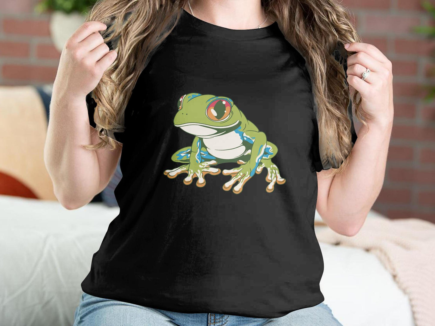 Minimalist Frog Shirt, Funny Froggy Shirt, Cottagecore Froggy Tee, Toad Shirt, Frog Lover Shirt, Frog Lover Gift, Frog Graphic