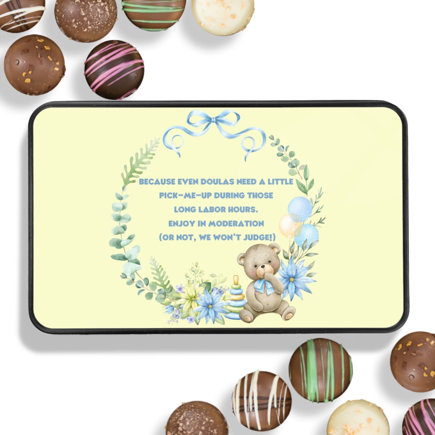 Chocolate Truffles Doula Gift, Midwife Gift - Mardonyx Candy