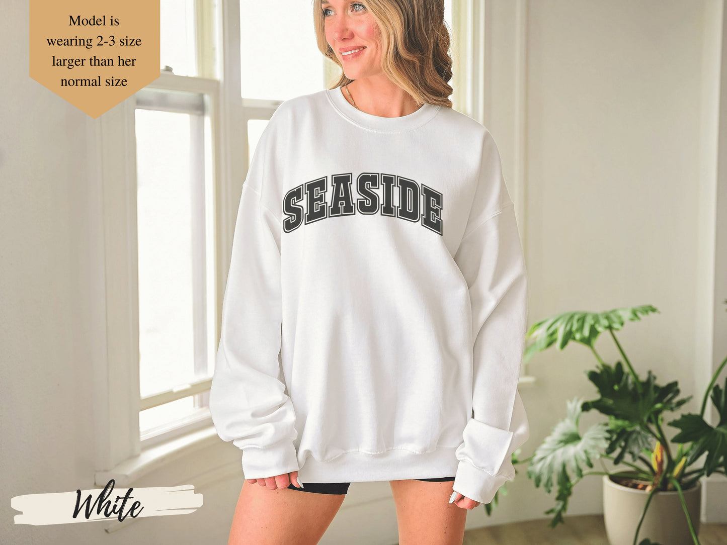 Seaside Sweatshirt,Seaside Sweater,Sitting Seaside, Boating Sweatshirt, Beach Pullover, Beach Coverup, Florida Sweatshirt, Travel Sweatshirt