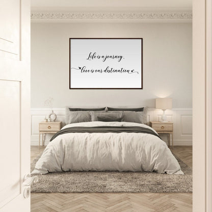 Bedroom Wall Decor, Master Bedroom Signs, Above Bed Decor, Master Bedroom Decor, Over Bed Wall Decor, Romantic Bedroom Art - Mardonyx