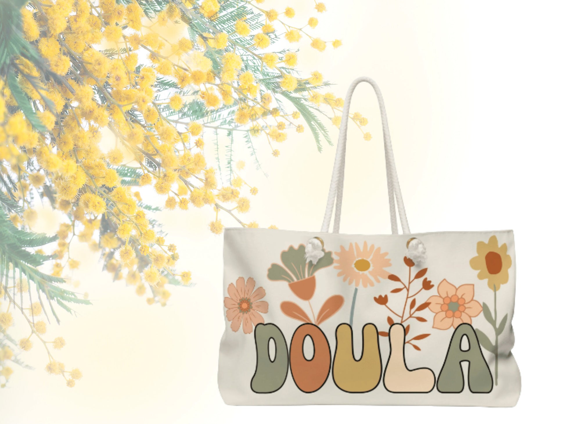 Doula Birth Bag, Doula Canvas tote bag, Postpartum Doula Gift Bag, Labor Doula Bag, Doula Business Tote, Doula Gift, Gift for Midwife - Mardonyx