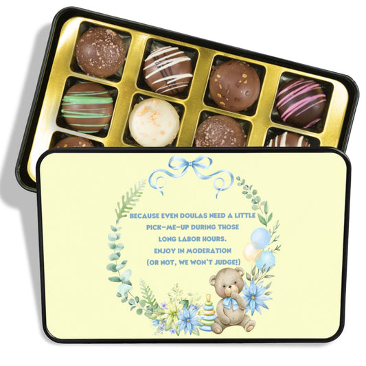 Chocolate Truffles Doula Gift, Midwife Gift, Gift for Doula, Nurse Midwife Gift, Postpartum Doula