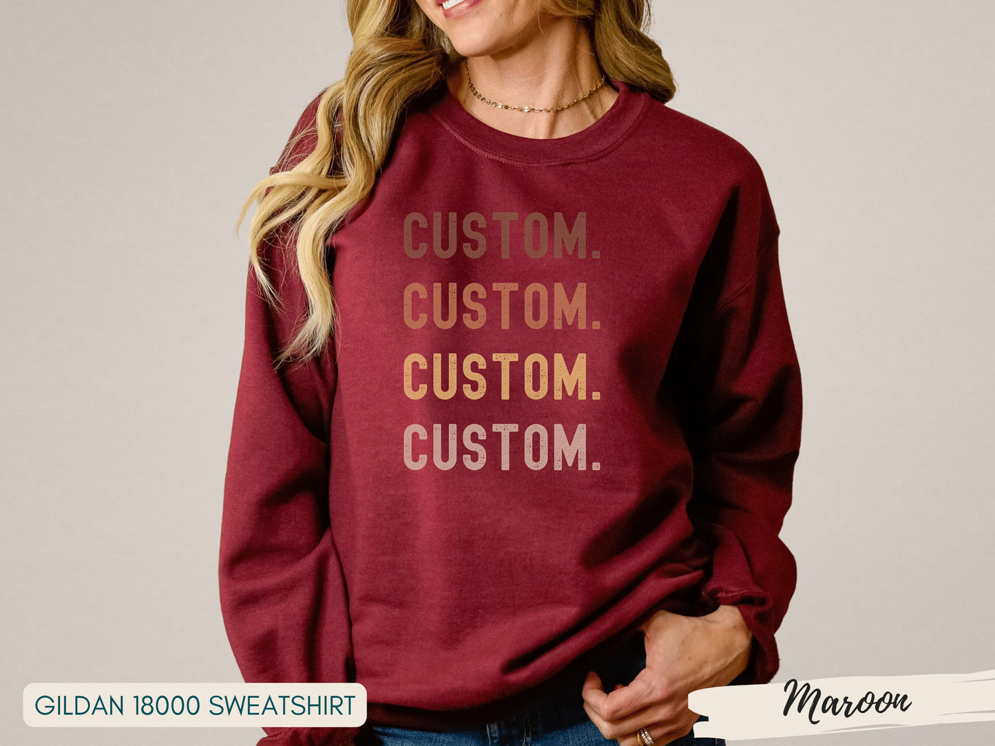 Custom Shirt Personalized Shirt, Custom Printing T-Shirt, Make Your Own Shirt, Custom Sweatshirt, Personalized Word Shirt, Custom Vintage