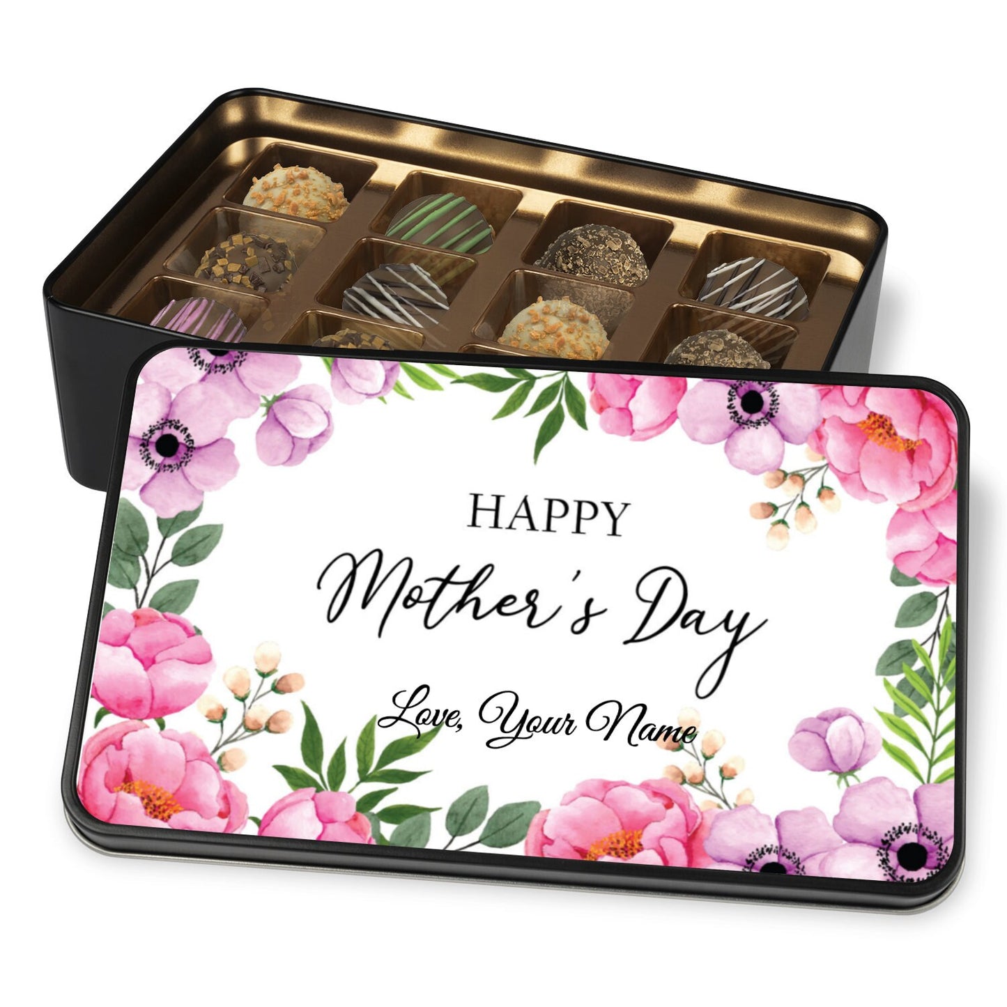 Mothers Day Chocolate Gift, Chocolate Truffles for Mom, Chocolate Gift, Dark Chocolate, Mothers Gift, Gift for Mother, 1st Mothers Day Gift