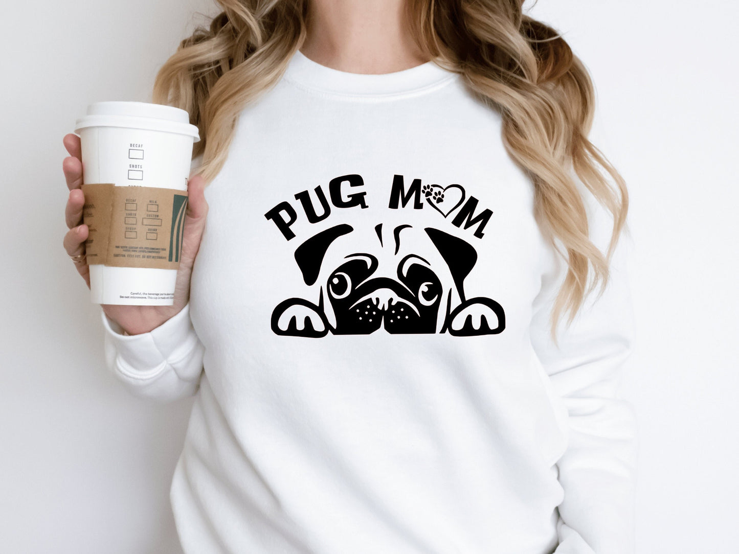 Pug Dog Sweatshirt, Pup Mom Sweatshirt, Pug Mama Sweatshirt, Dog Lover Gift, Pup Mom Shirt, Pug Lover