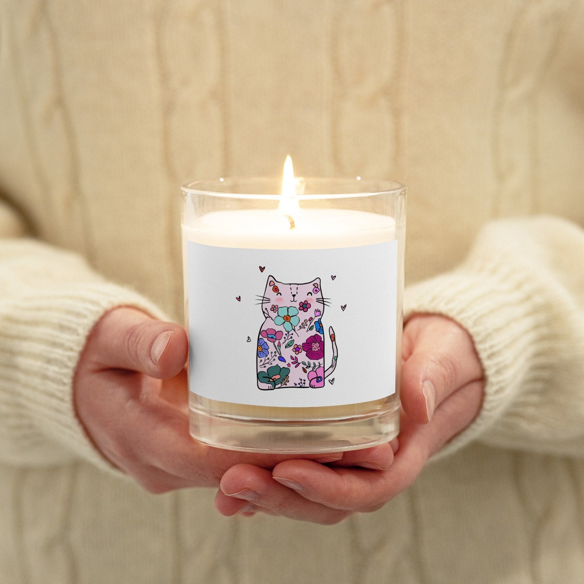 Cat Lover Gift, Cat Lover Candle, Cat Candle, Soy Candle, Soy Candles in Jar - Mardonyx Candle