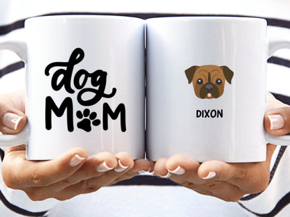 Personalized Dog Mug, Funny Dog Quote Mug. Dog Breed Mug