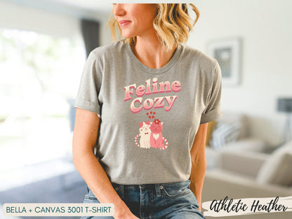 Cat Shirt For Women, Gift for Cat Lover, Cat Mom T-Shirt, Cat Valentines Shirt - Mardonyx T-Shirt
