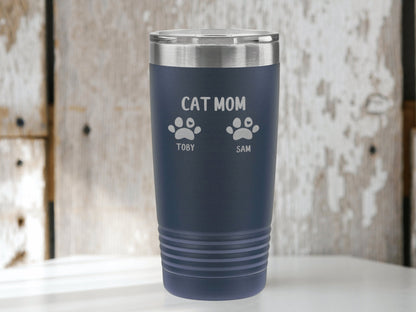 Personalized Dog Mom Tumbler, New Dog Owner Gift, Dog Mom Gift, Dog Lover Mug,Gift for Pet Owner,Dog Mom Tumbler, Cat Mom Mug, Pets Names