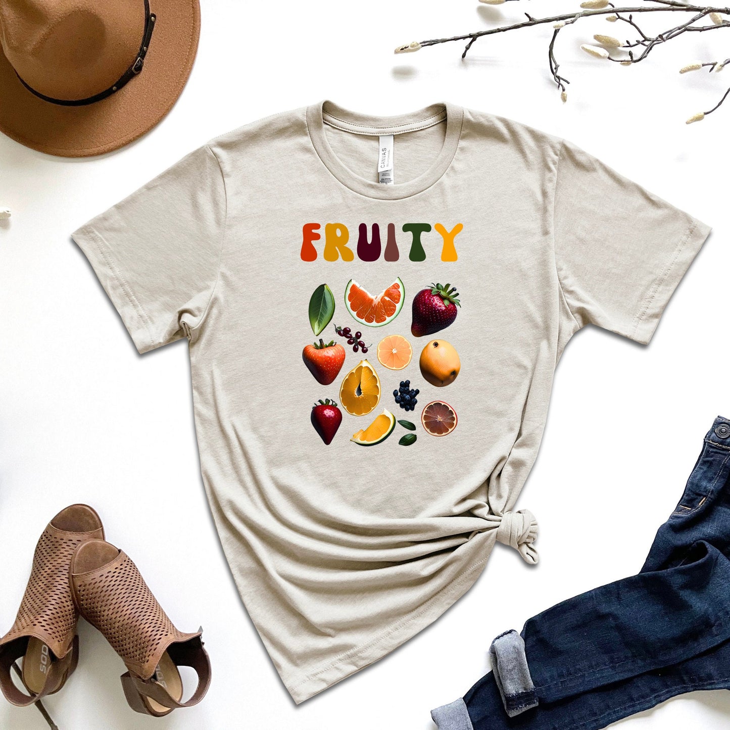 Fruity Lesbian Shirt, Strawberry Cottage core shirt, Strawberry aesthetic , Lesbian shirt, Funny Lesbian, Subtle Lesbian Shirt