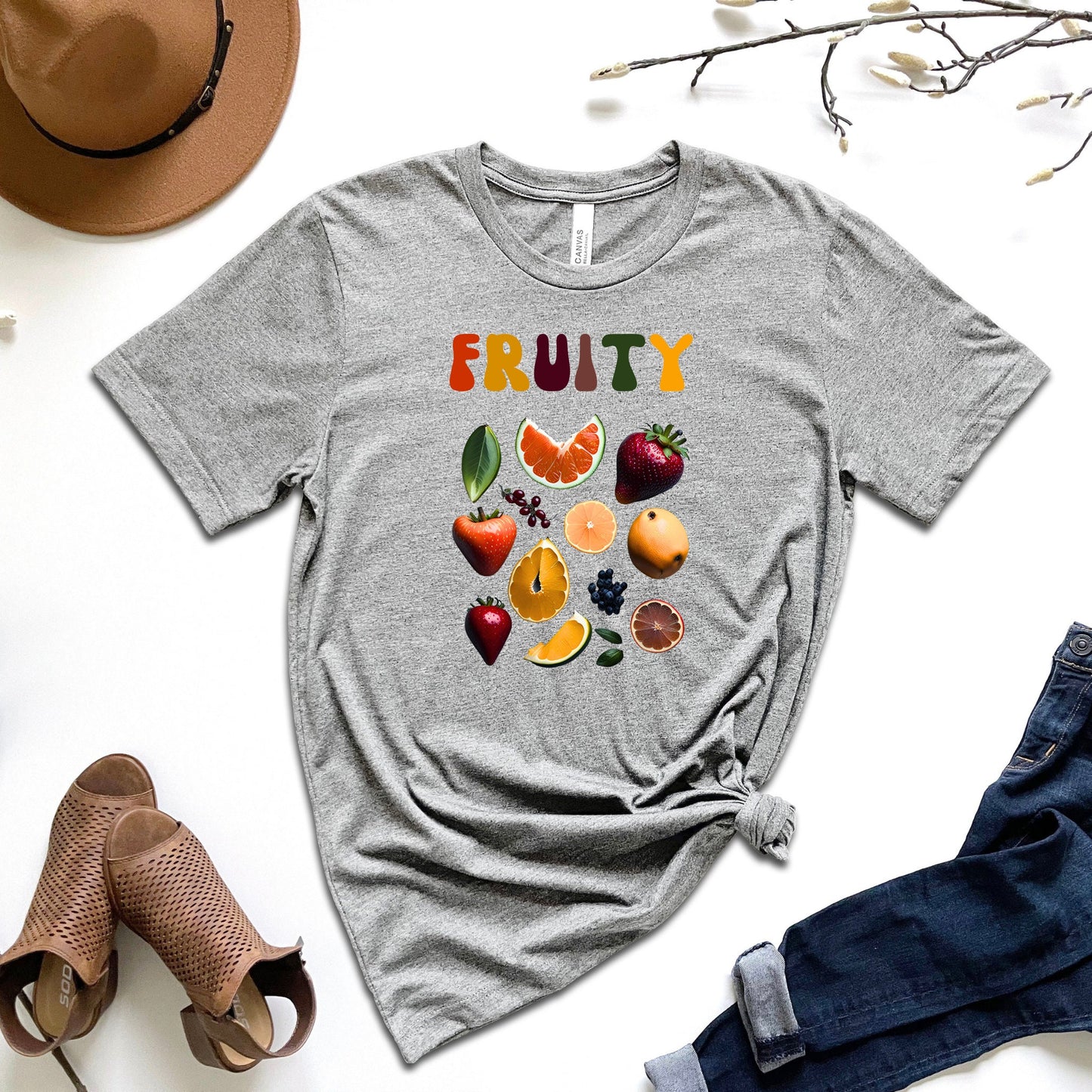 Fruity Lesbian Shirt, Strawberry Cottage core shirt, Strawberry aesthetic , Lesbian shirt, Funny Lesbian, Subtle Lesbian Shirt