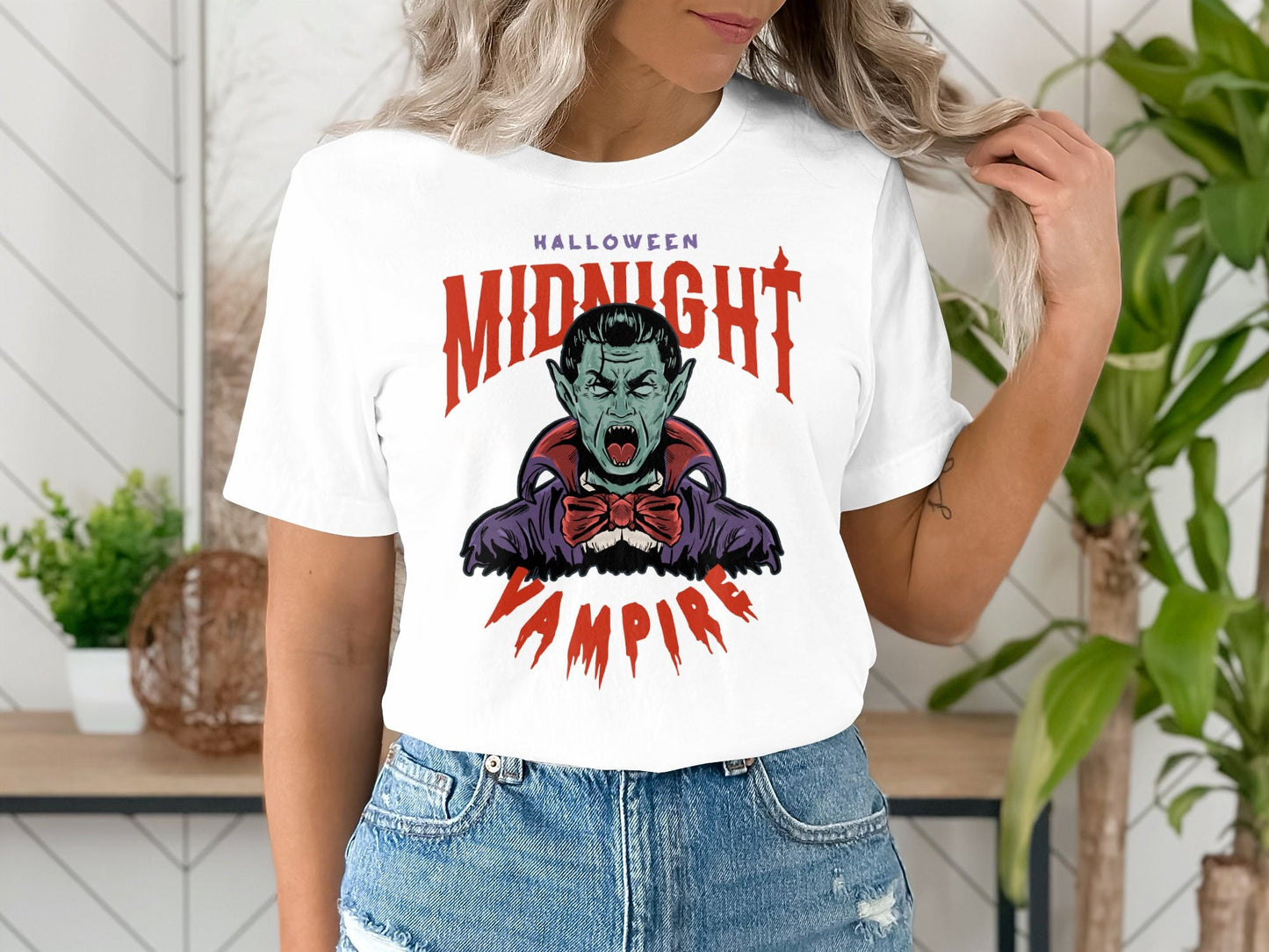 Halloween Midnight T-Shirt, Halloween Party, Halloween Costume, Halloween Group Tee, Custom Halloween T-Shirt, Halloween Gift For Friends