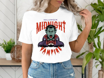 Halloween Midnight Vampire T-Shirt, Halloween Party - Mardonyx T-Shirt