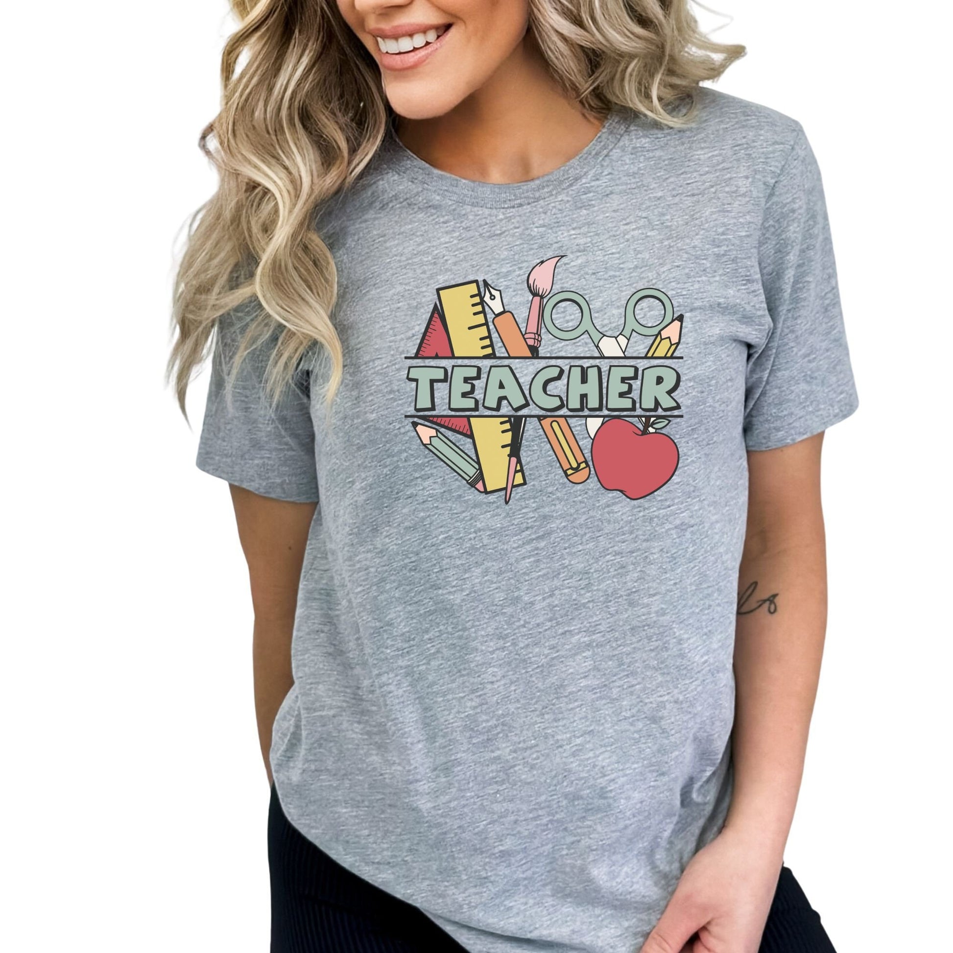 Back to School Teacher Shirts for Women Retro School Theme Shirt - Mardonyx T-Shirt