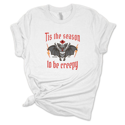 Tis the Season Halloween T-Shirt, Halloween T-Shirts For Women, Cute Fall Shirts, Fall T-Shirts, Boho Pumpkin Shirt, Cute Scary Tee