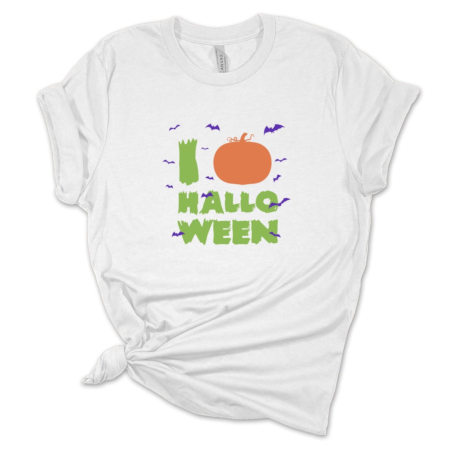 I Love Hallo, Halloween Shirt, Funny Halloween T-Shirt, Retro Halloween T-Shirt, Vintage Halloween Shirt for Women Men Boys Girls